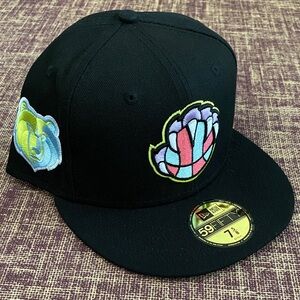 Memphis Grizzlies New Era Black NBA Cap 7 5/8